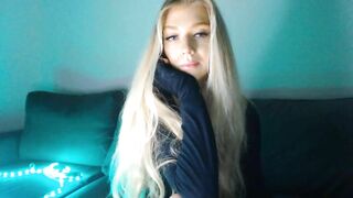 pervyblonde - Blonde fucking her anus with toy