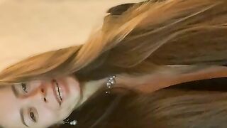 AmyWaissman - Sweet long haired babe's webcam video