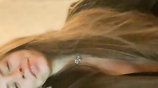 AmyWaissman - Sweet long haired babe's webcam video