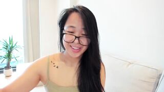 Screenshot from naughtynerdygirl's live webcam sex show video