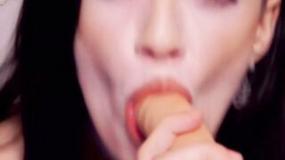 Casseyleights gags on toy 3